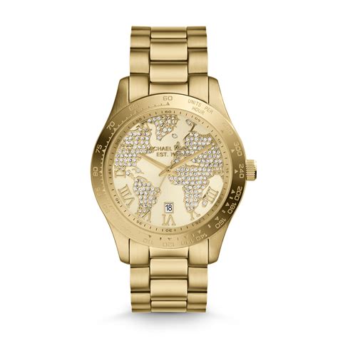 michael kors watch layton|Layton Pavé Gold.